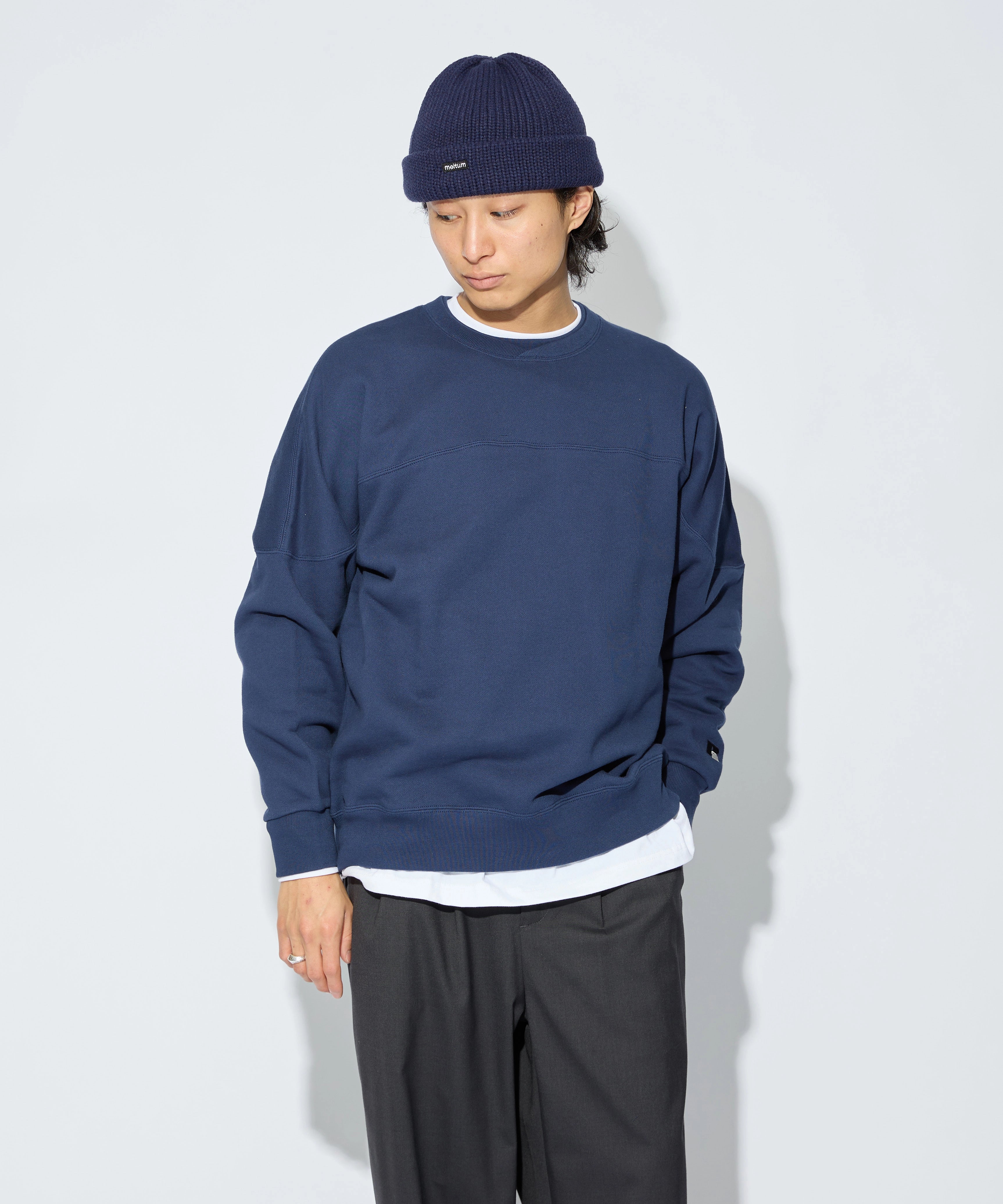 KNIT WATCH CAP [NAVY]