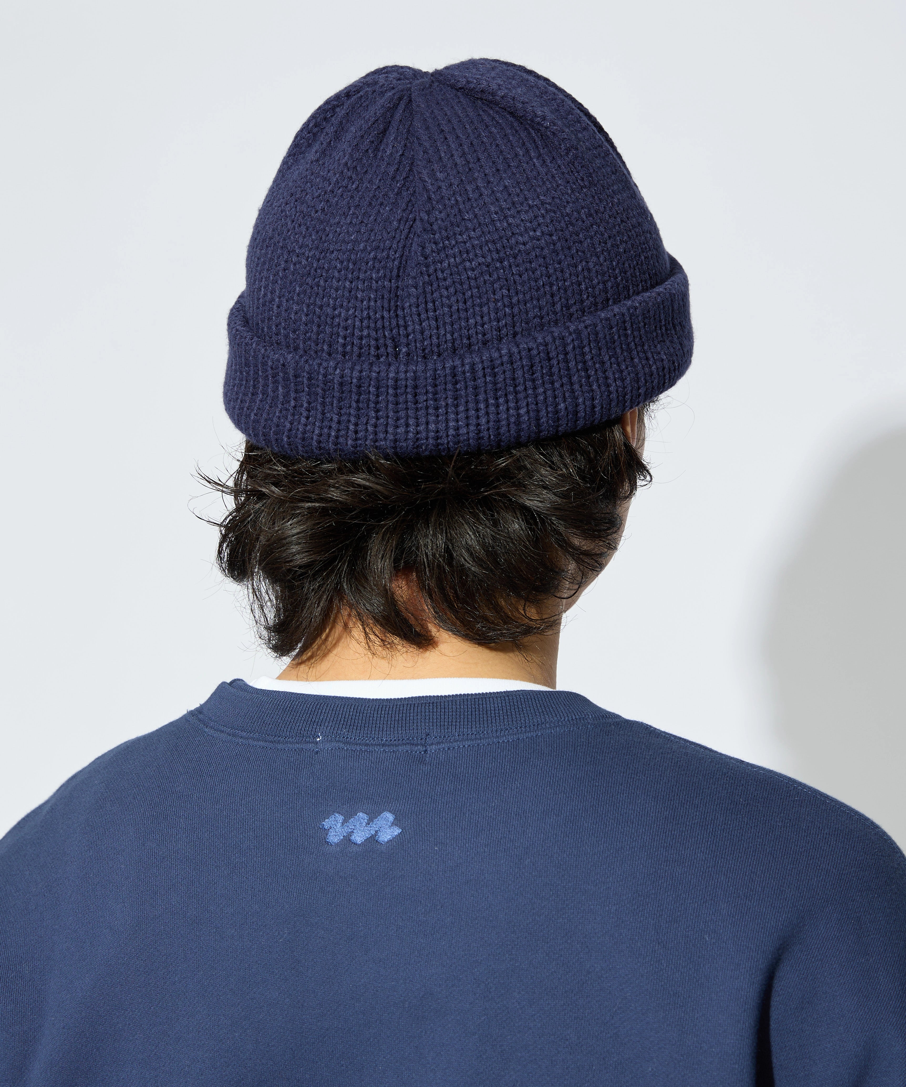 KNIT WATCH CAP [NAVY]