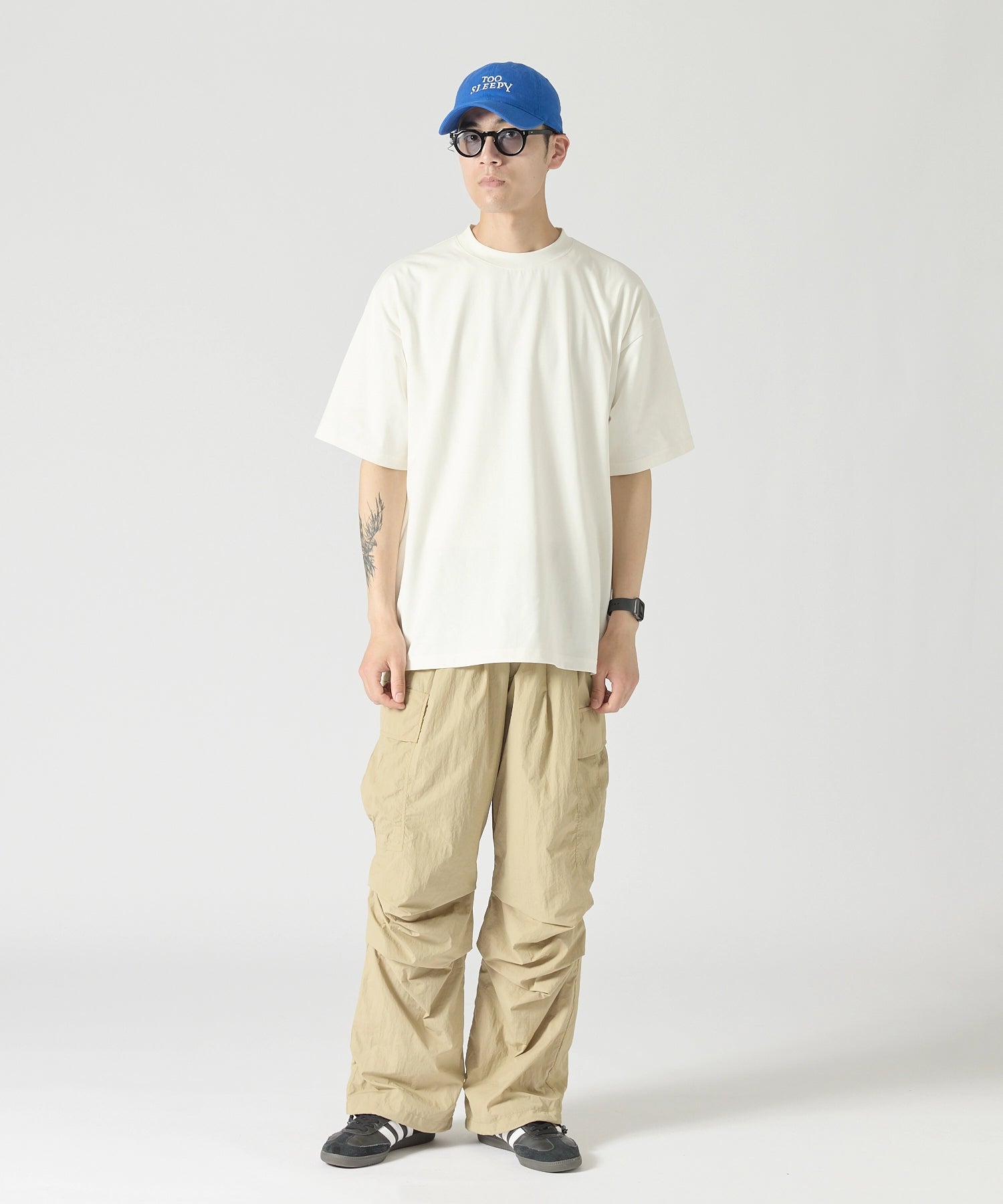 ALL-ROUND CARGO STRING PANTS【BEIGE】