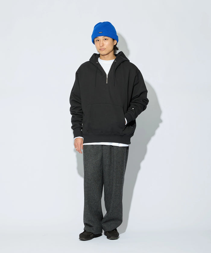 ×RUSSELL ATHLETIC "HIGH COTTON" HALFZIP SWEATHOODIE
