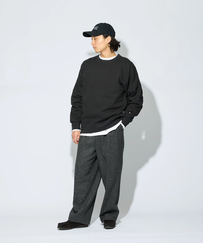 ×RUSSELL ATHLETIC "HIGH COTTON" CAP SHOULDER SWEATSHIRT