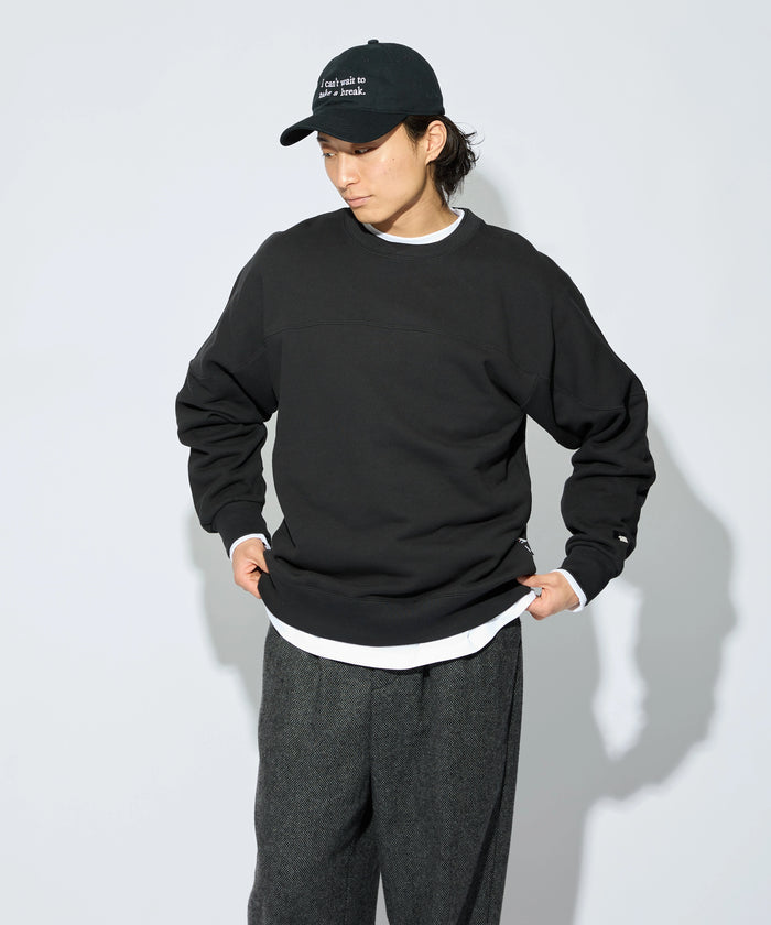×RUSSELL ATHLETIC "HIGH COTTON" CAP SHOULDER SWEATSHIRT