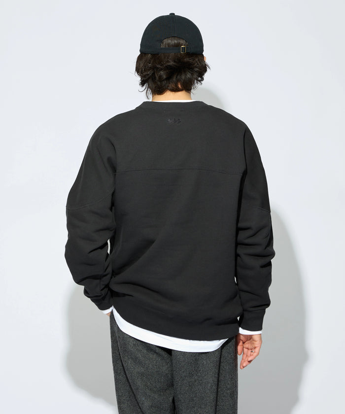 ×RUSSELL ATHLETIC "HIGH COTTON" CAP SHOULDER SWEATSHIRT