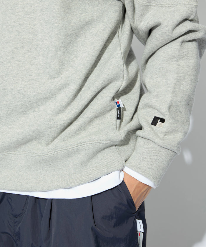 ×RUSSELL ATHLETIC "HIGH COTTON" CAP SHOULDER SWEATSHIRT