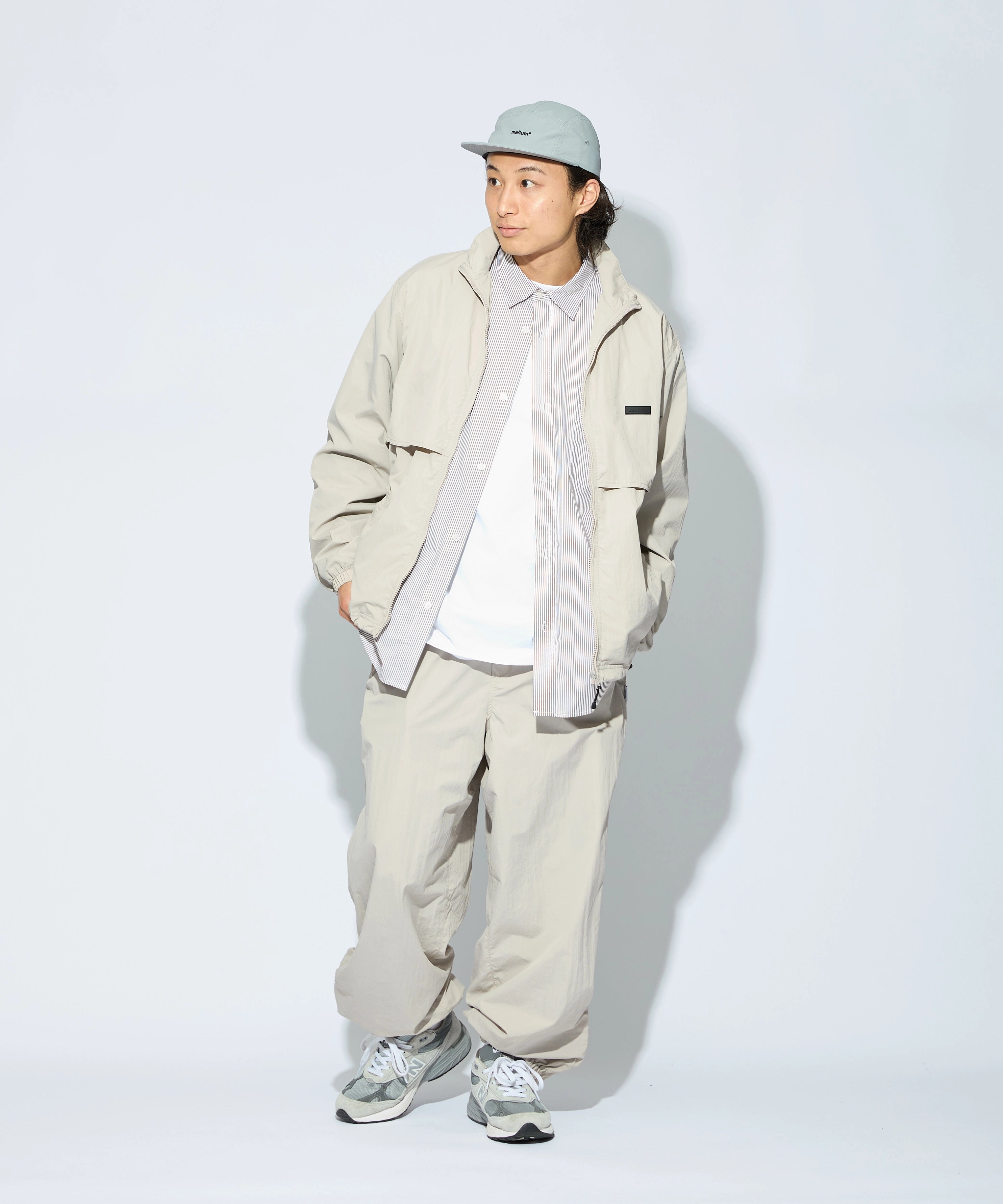 ALL-ROUND ZIP UP JACKET【L.GREY】