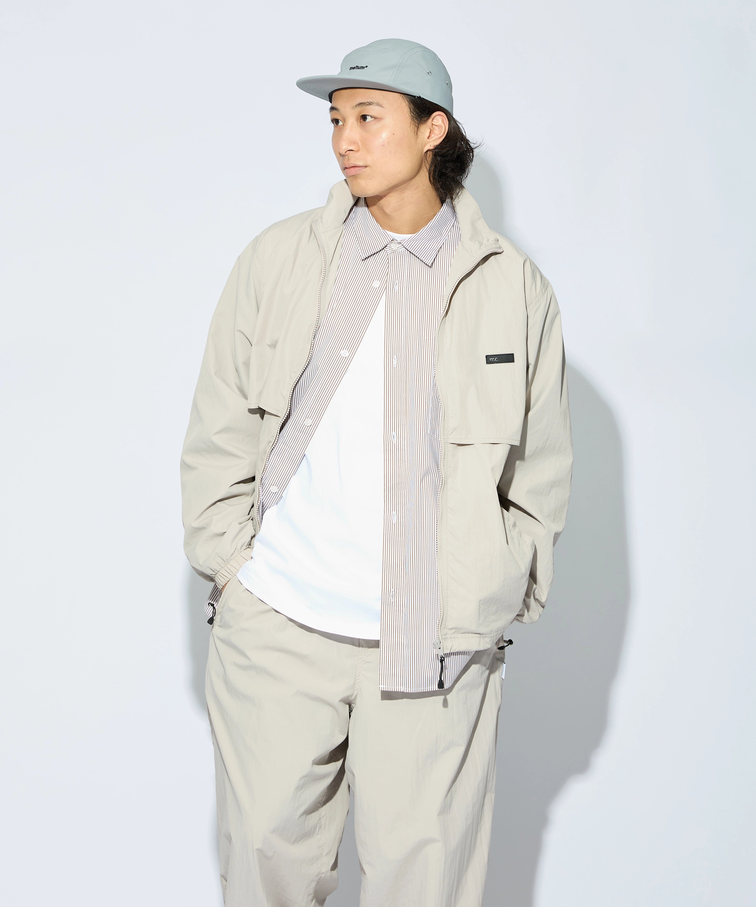 ALL-ROUND ZIP UP JACKET【L.GREY】