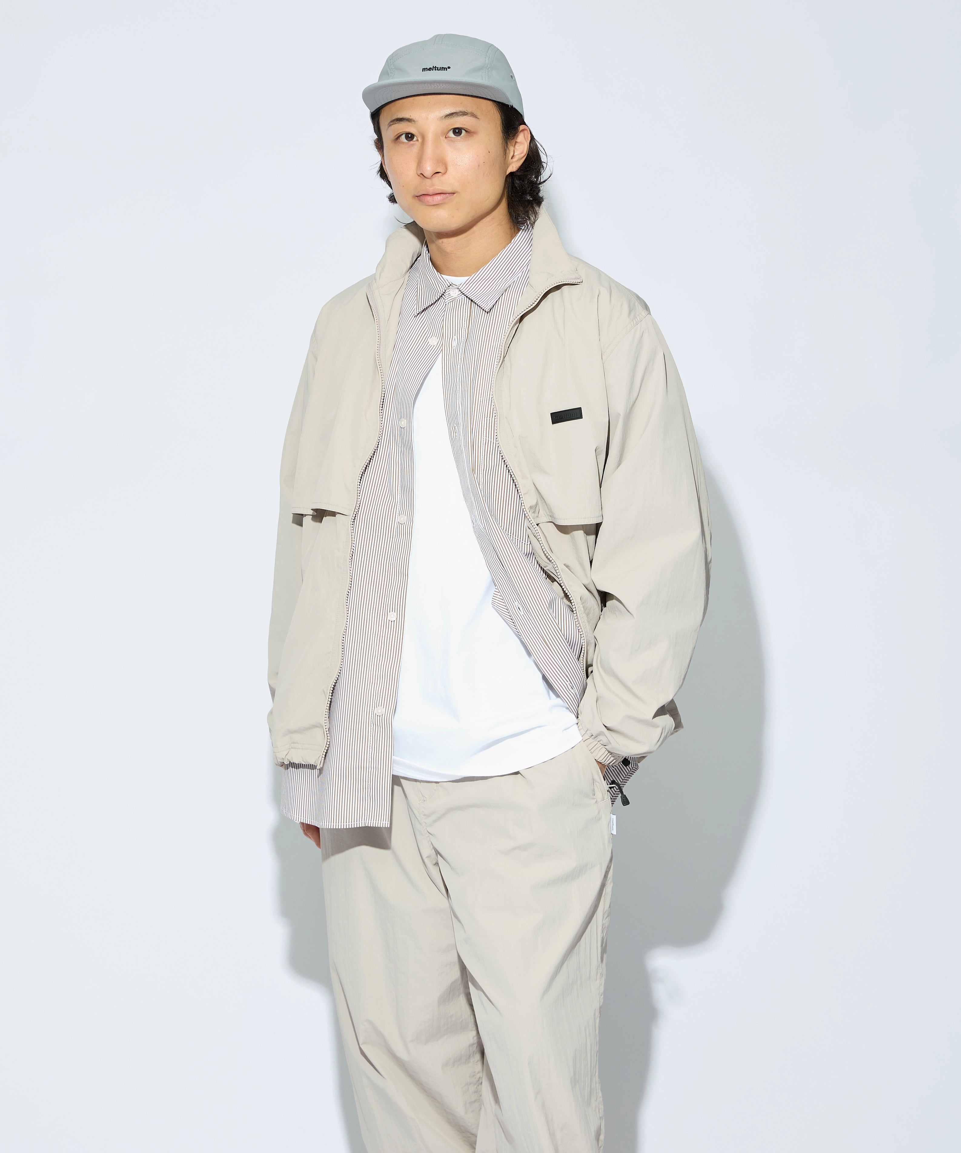 ALL-ROUND ZIP UP JACKET【L.GREY】