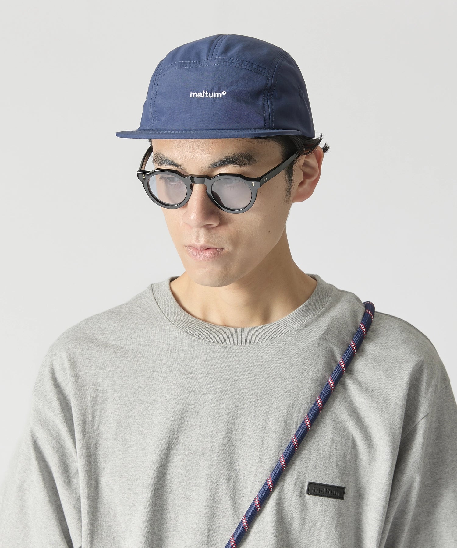 EMBROIDERY LOGO CAP【NAVY】