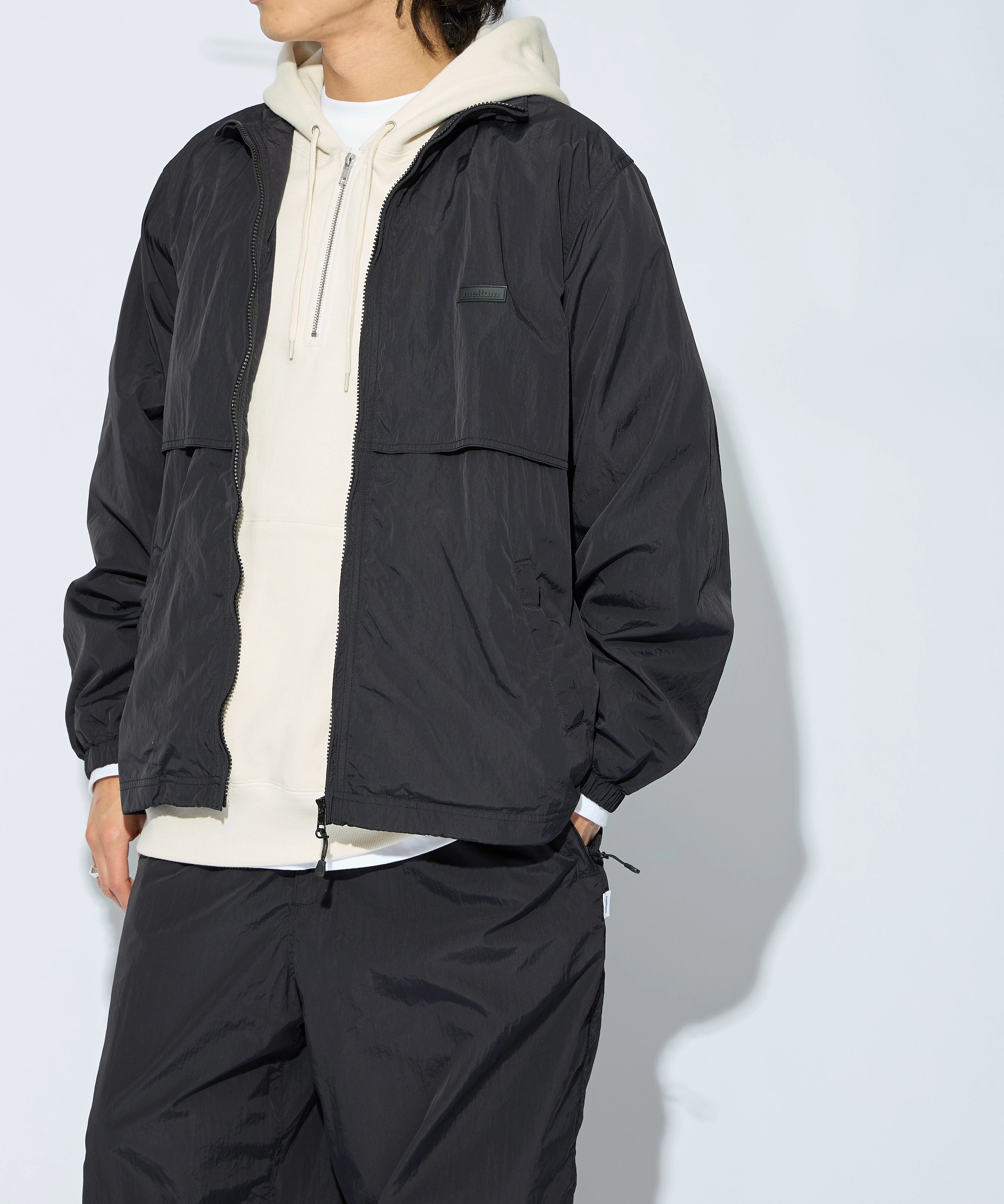 ALL-ROUND ZIP UP JACKET【BLACK】