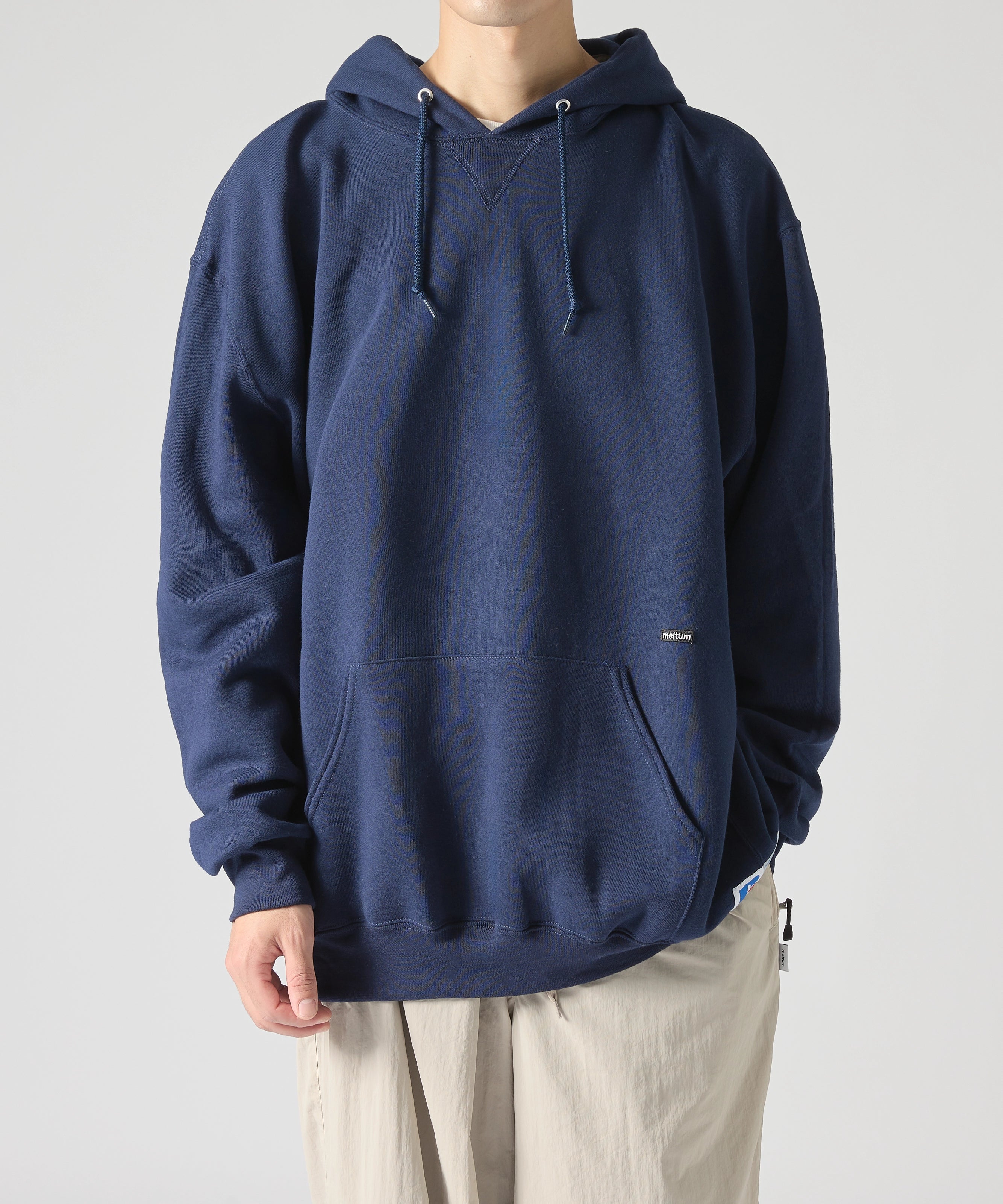 ×RUSSELL ATHLETIC STANDARD SWEAT HOODIE【NAVY】