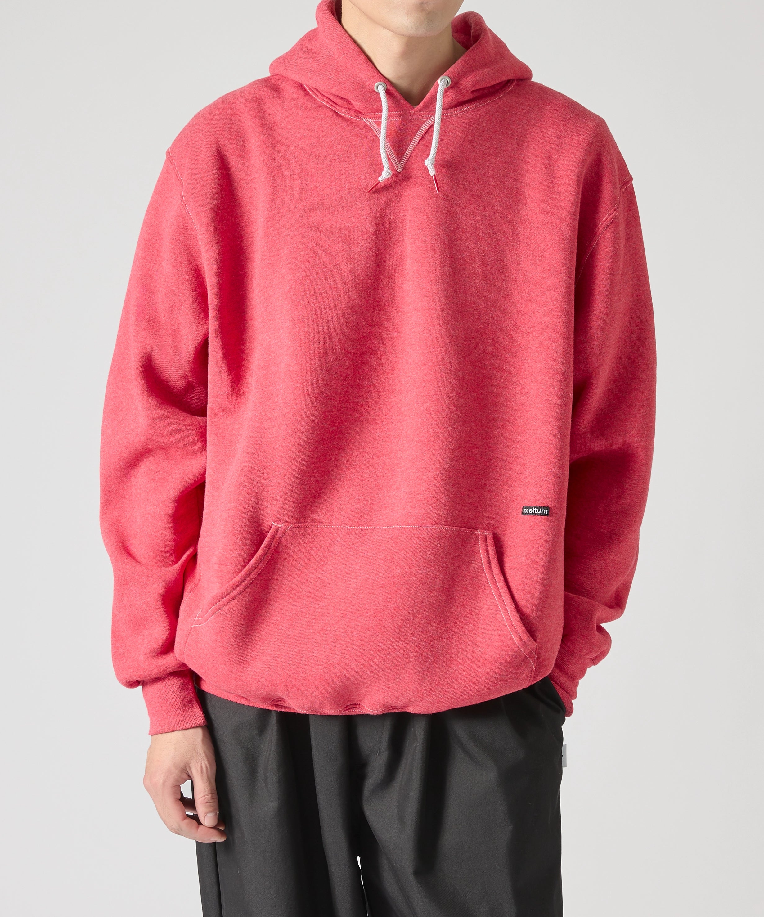 ×RUSSELL ATHLETIC STANDARD SWEAT HOODIE OVERDYE【RED】