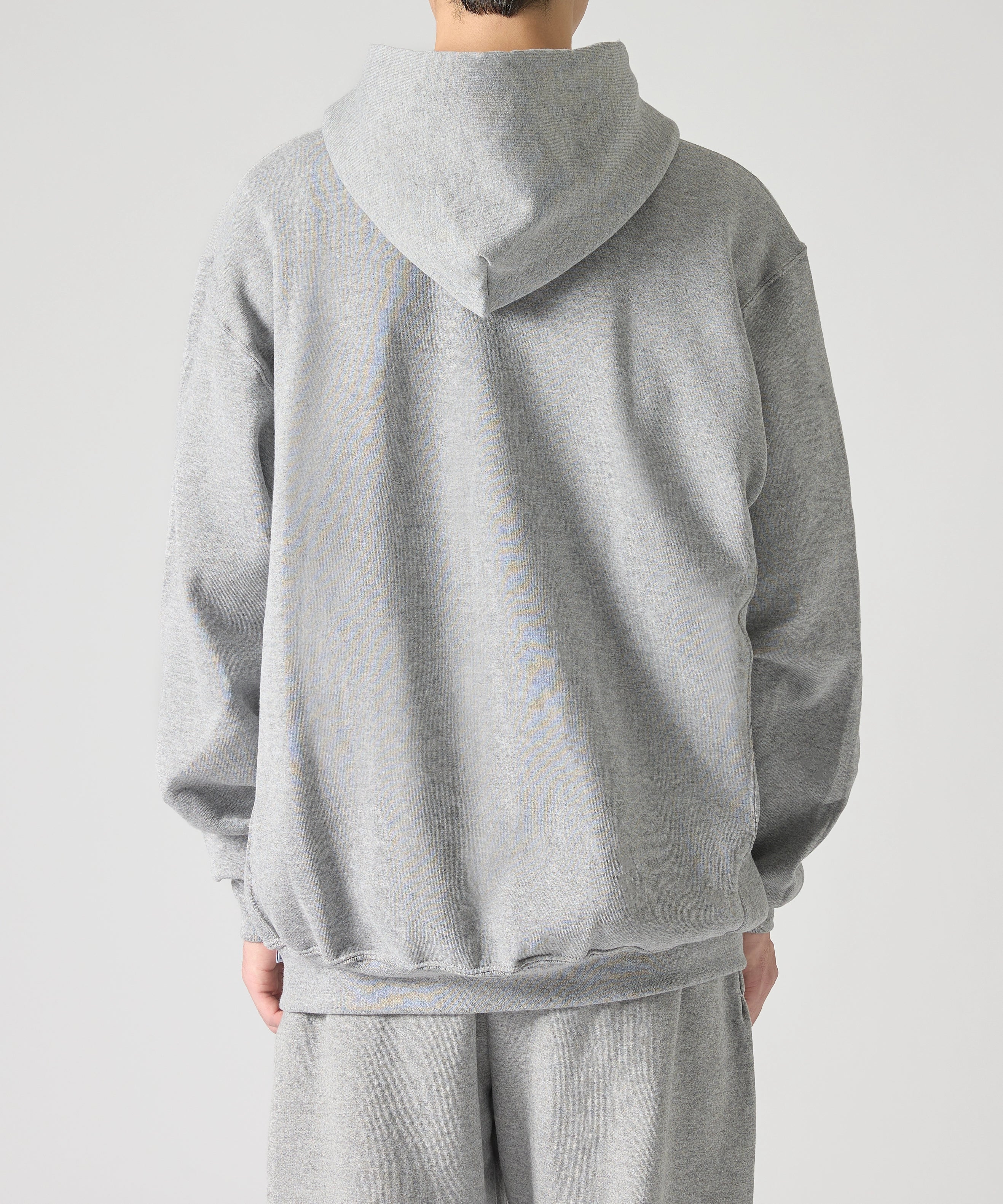 ×RUSSELL ATHLETIC STANDARD ZIP HOODIE [GREY]