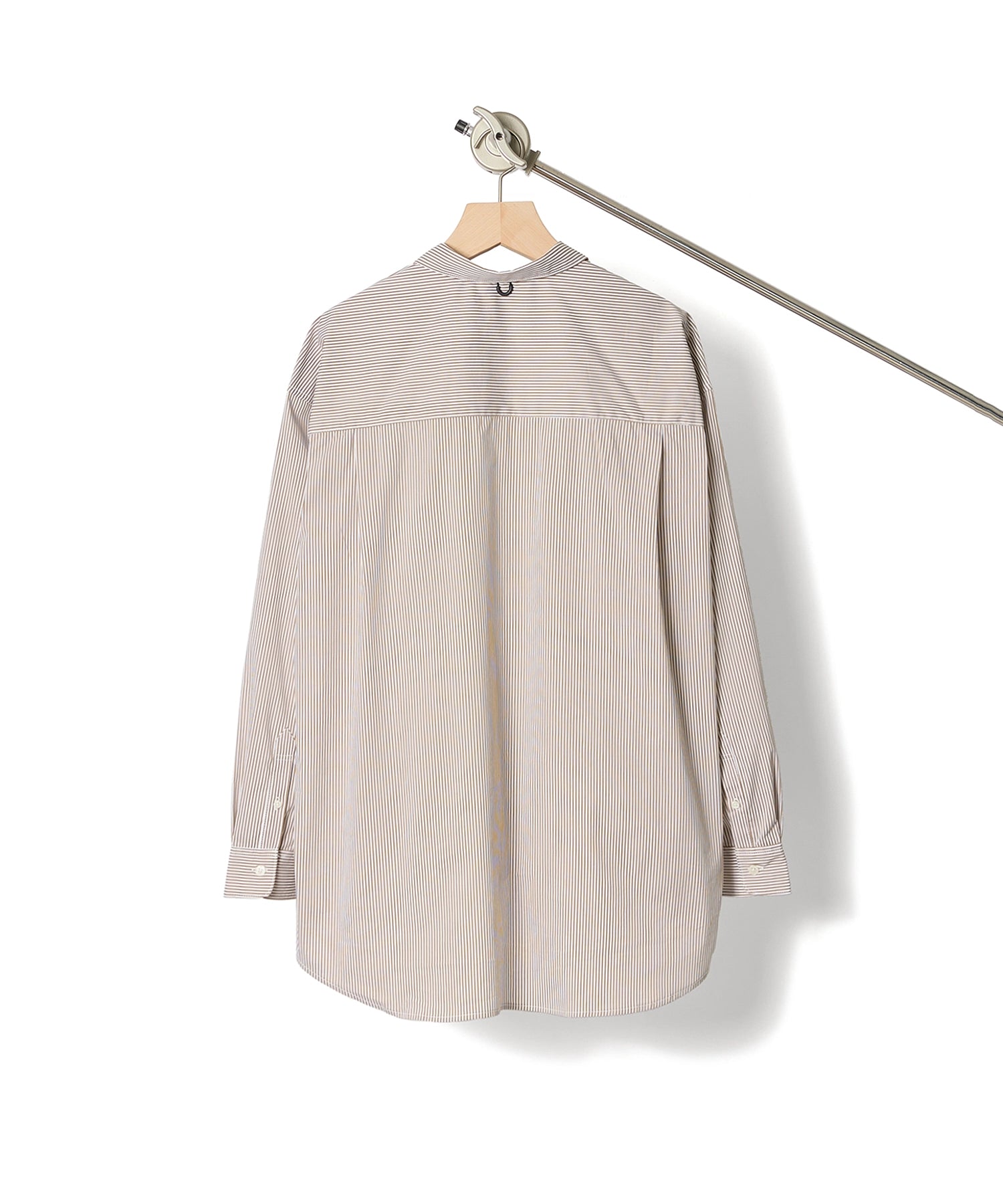 LOOSE STRIPE SHIRT L/S【BEIGE】