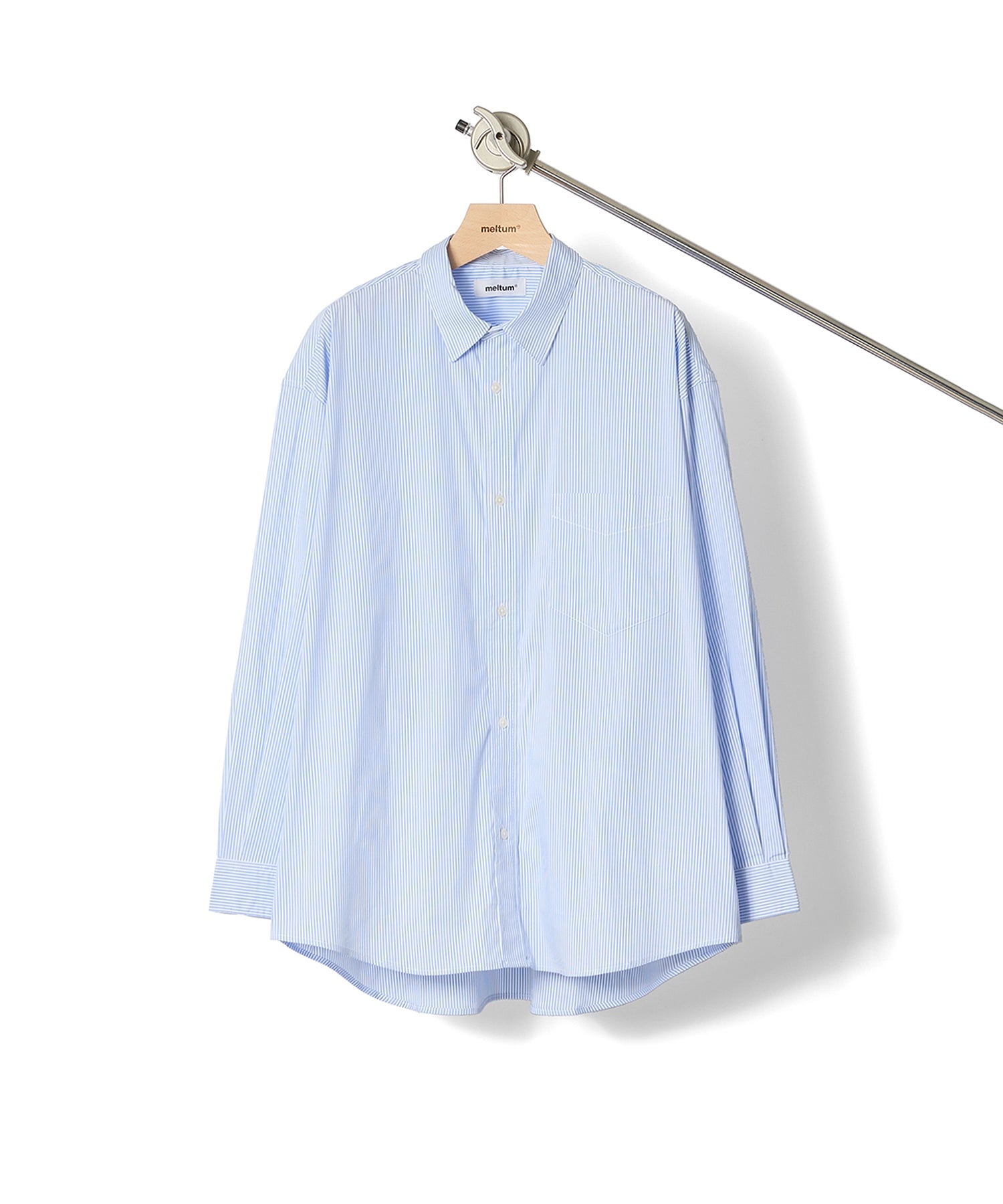 LOOSE STRIPE SHIRT L/S【BLUE】