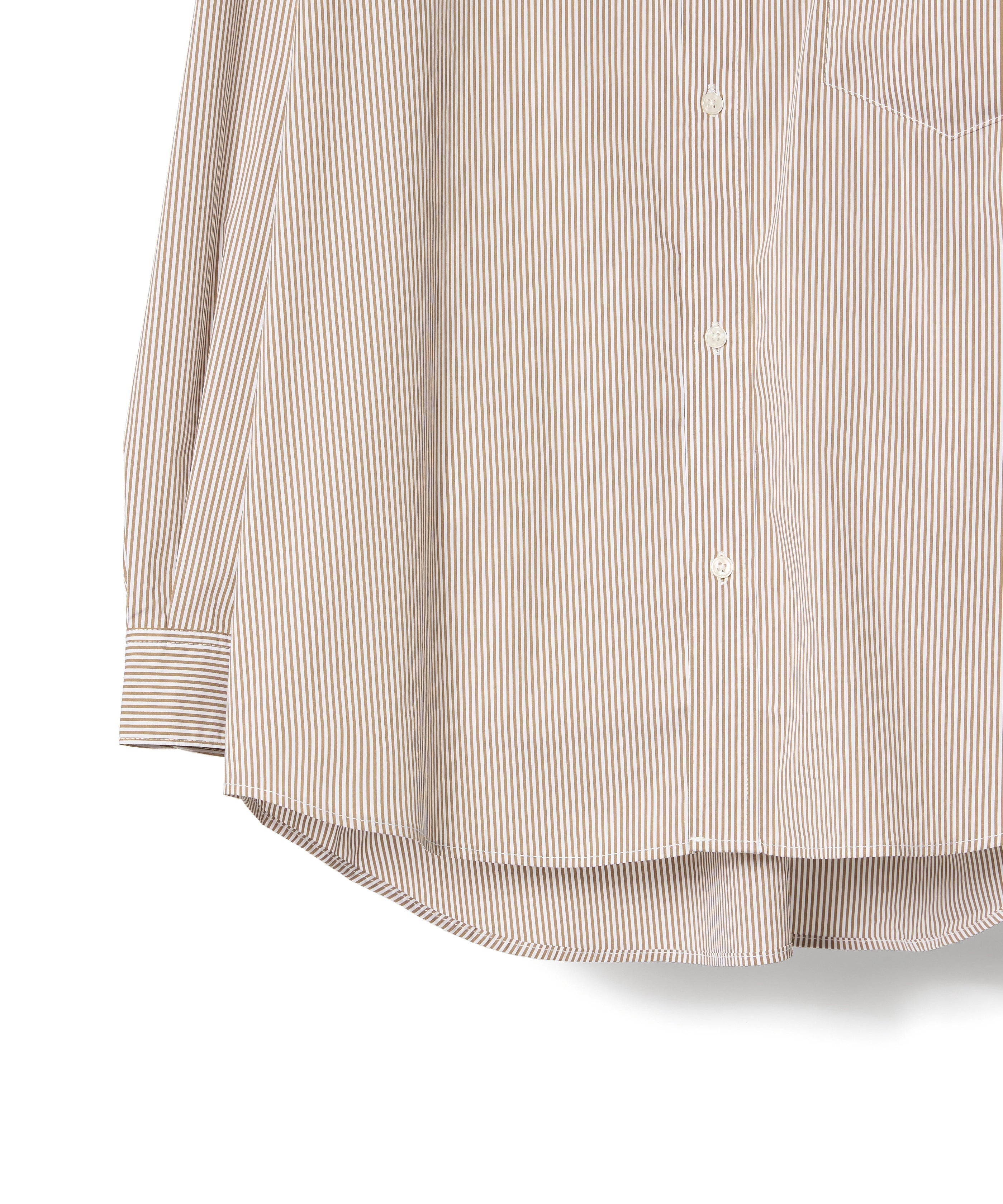 [7/23 TUE 18:00~ INSTOCK] LOOSE STRIPE SHIRT L/S