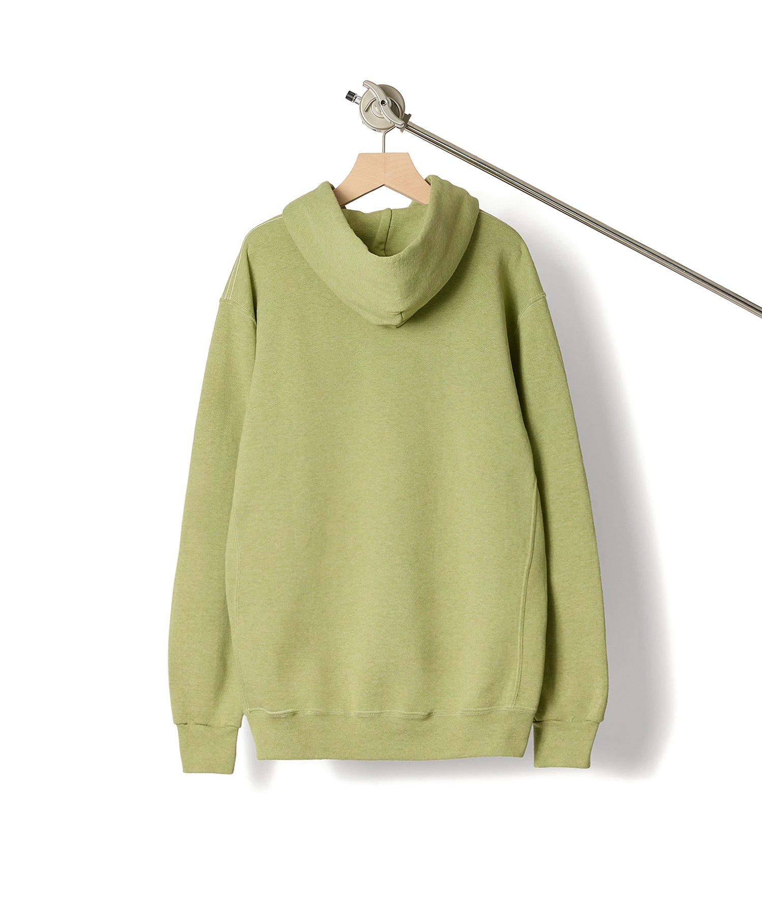 ×RUSSELL ATHLETIC STANDARD SWEAT HOODIE OVERDYE【GREEN】