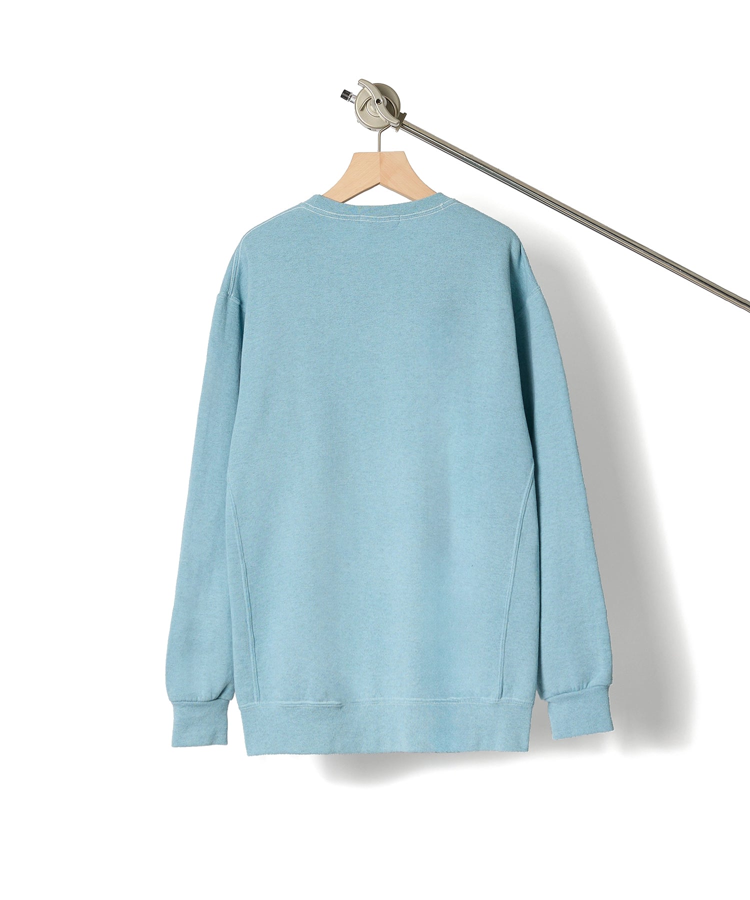 ×RUSSELL ATHLETIC STANDARD CREWNECK SWEAT OVERDYE【SAX】