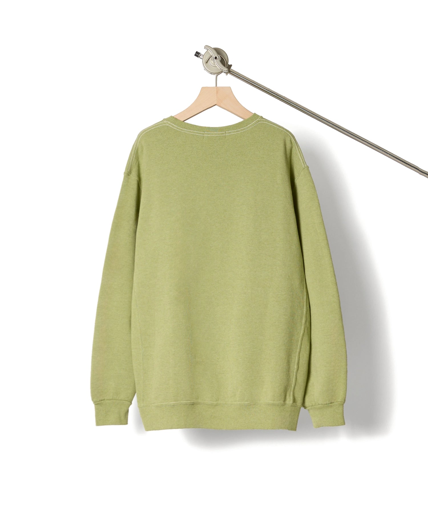 ×RUSSELL ATHLETIC STANDARD CREWNECK SWEAT OVERDYE【GREEN】