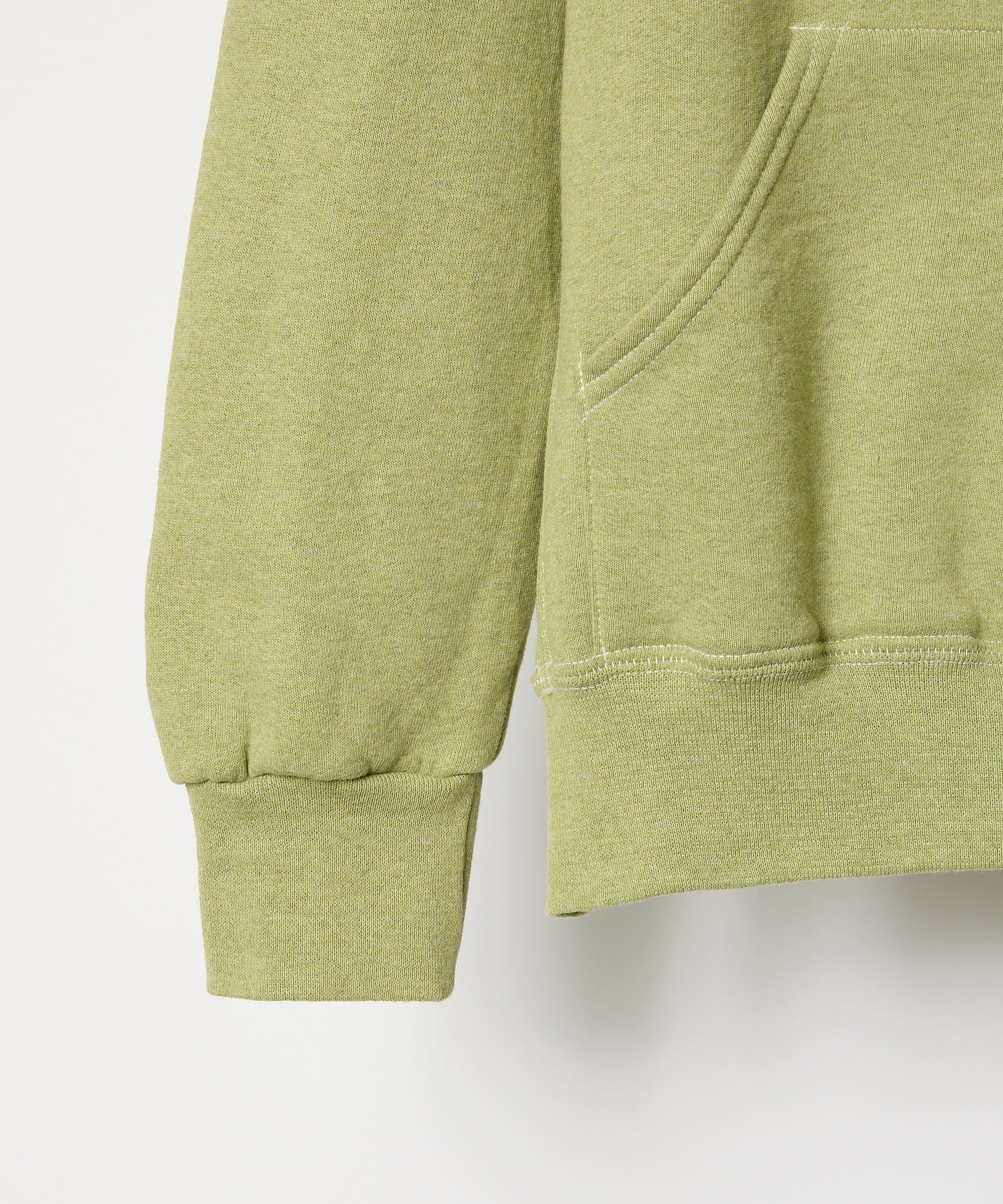 ×RUSSELL ATHLETIC STANDARD SWEAT HOODIE OVERDYE【GREEN】