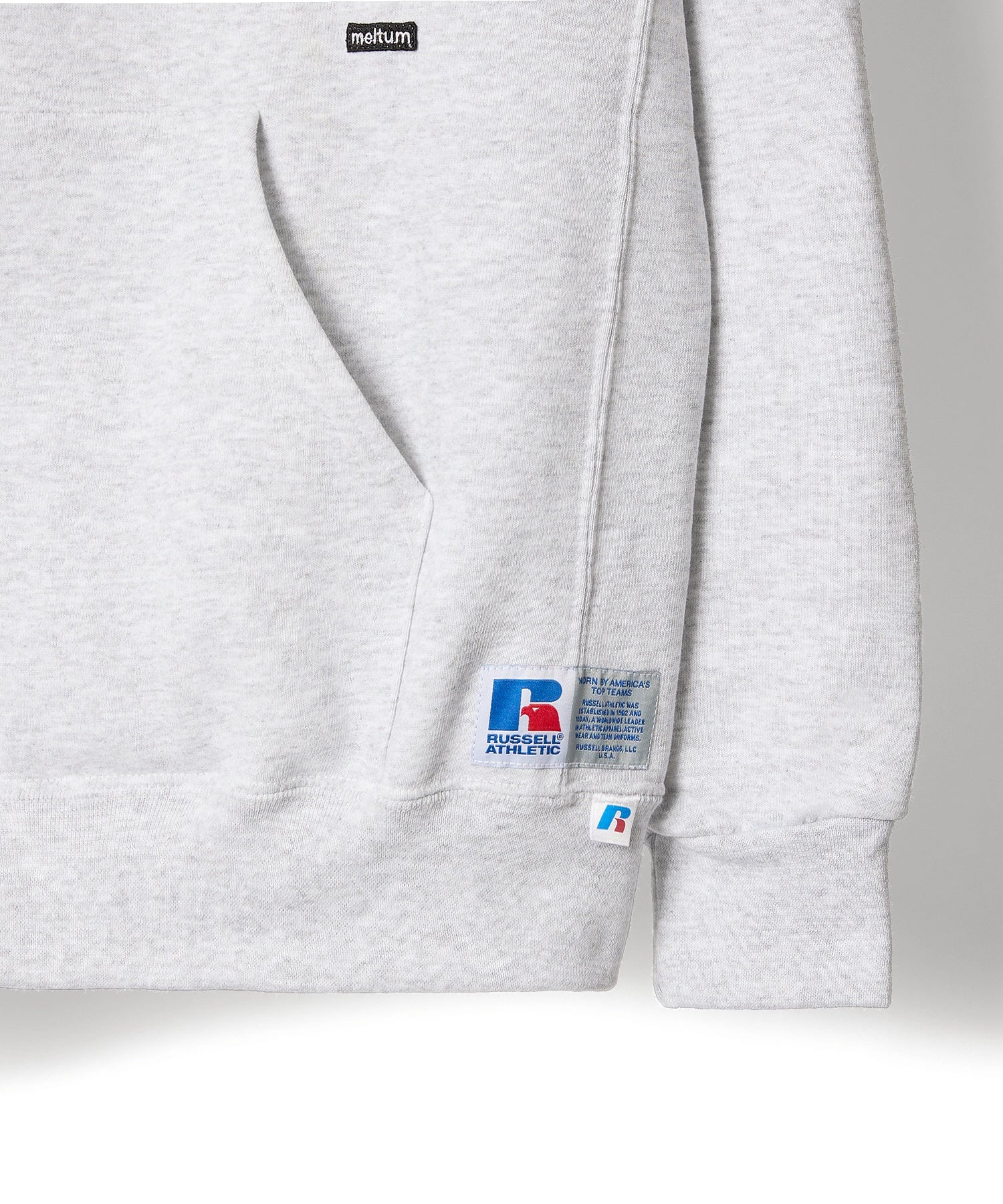 ×RUSSELL ATHLETIC STANDARD SWEAT HOODIE【BLACK】