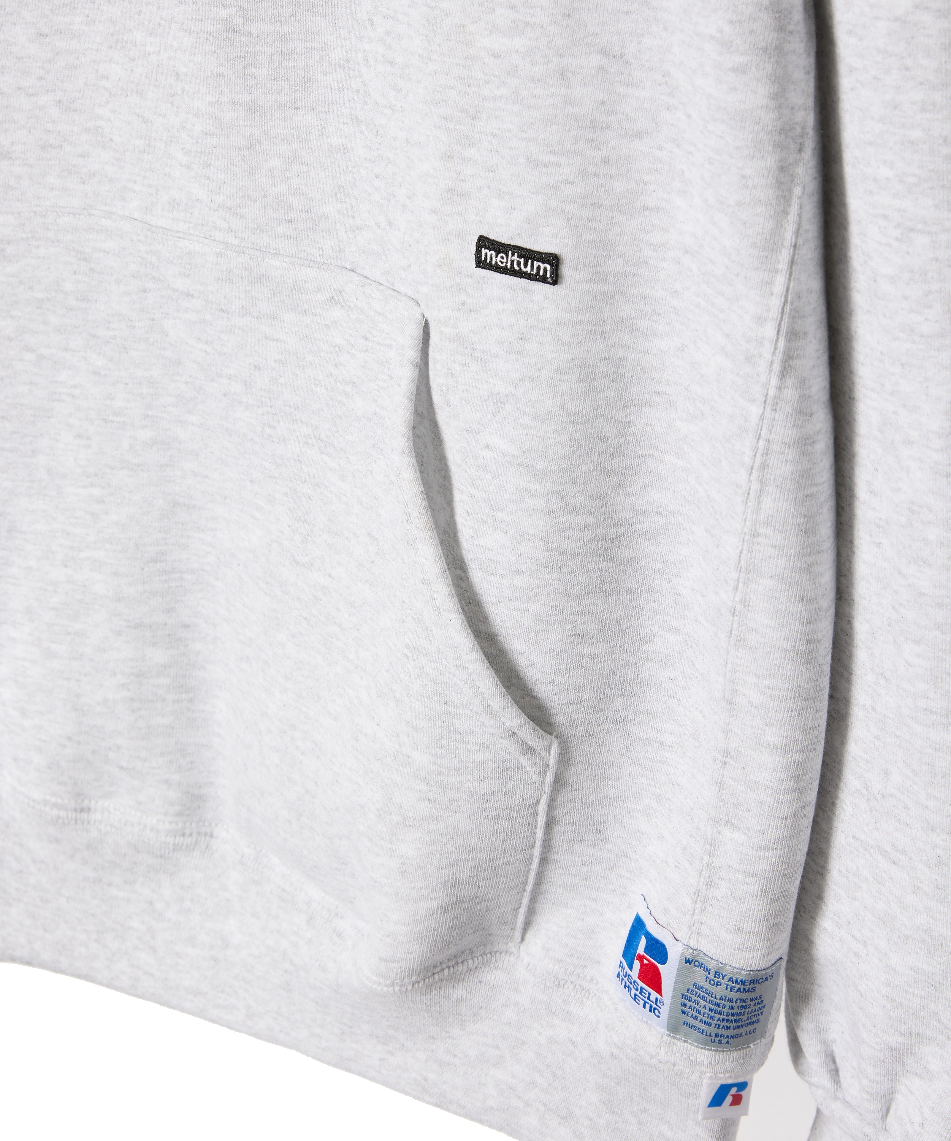 ×RUSSELL ATHLETIC STANDARD SWEAT HOODIE【WHITE】