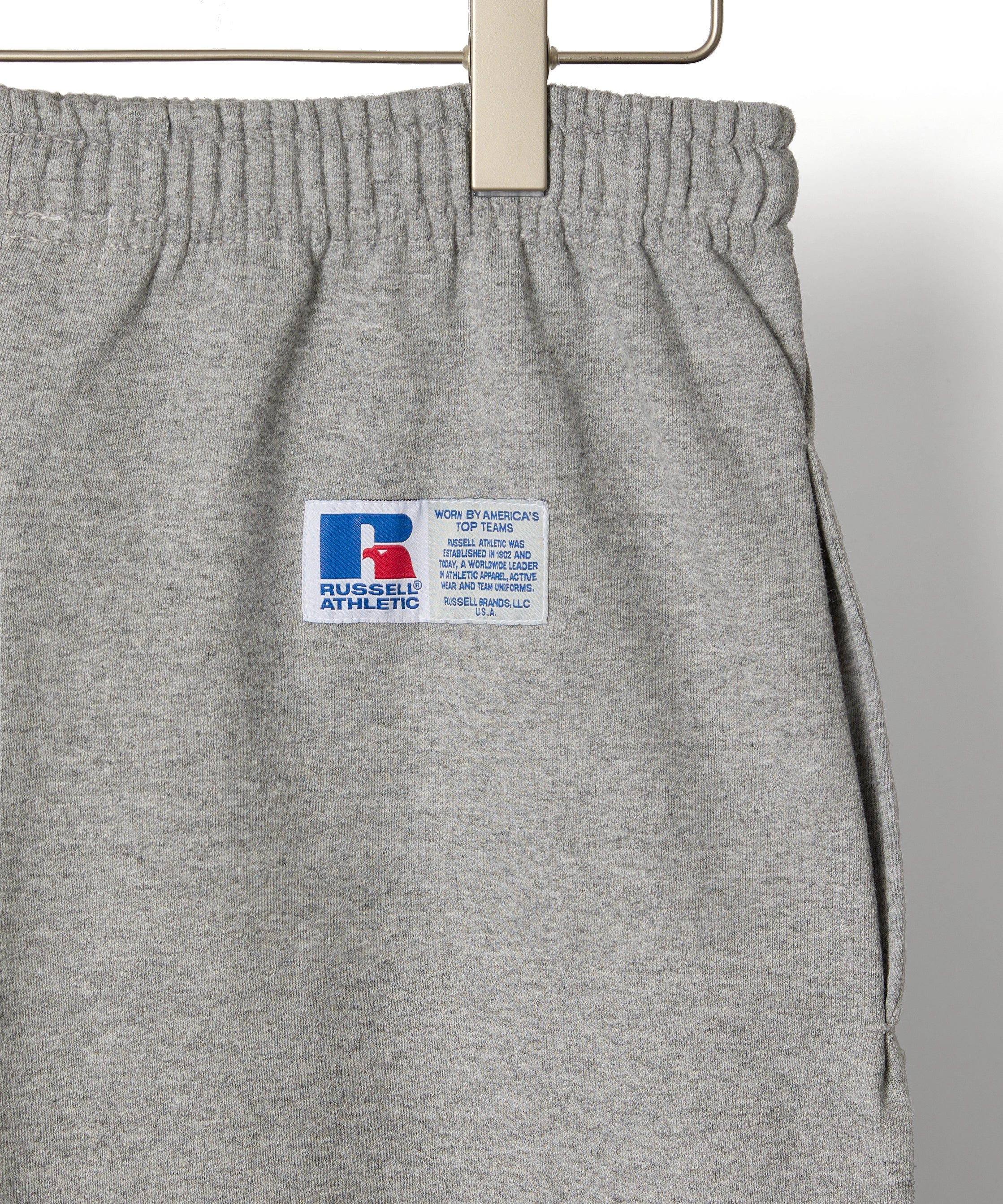 ×RUSSELL ATHLETIC STANDARD SWEAT PANTS [BLACK]