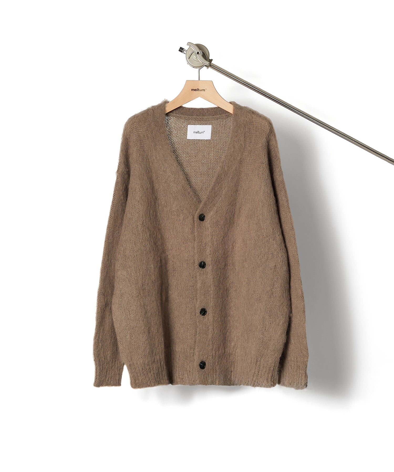 MOHAIR CARDIGAN【BROWN】