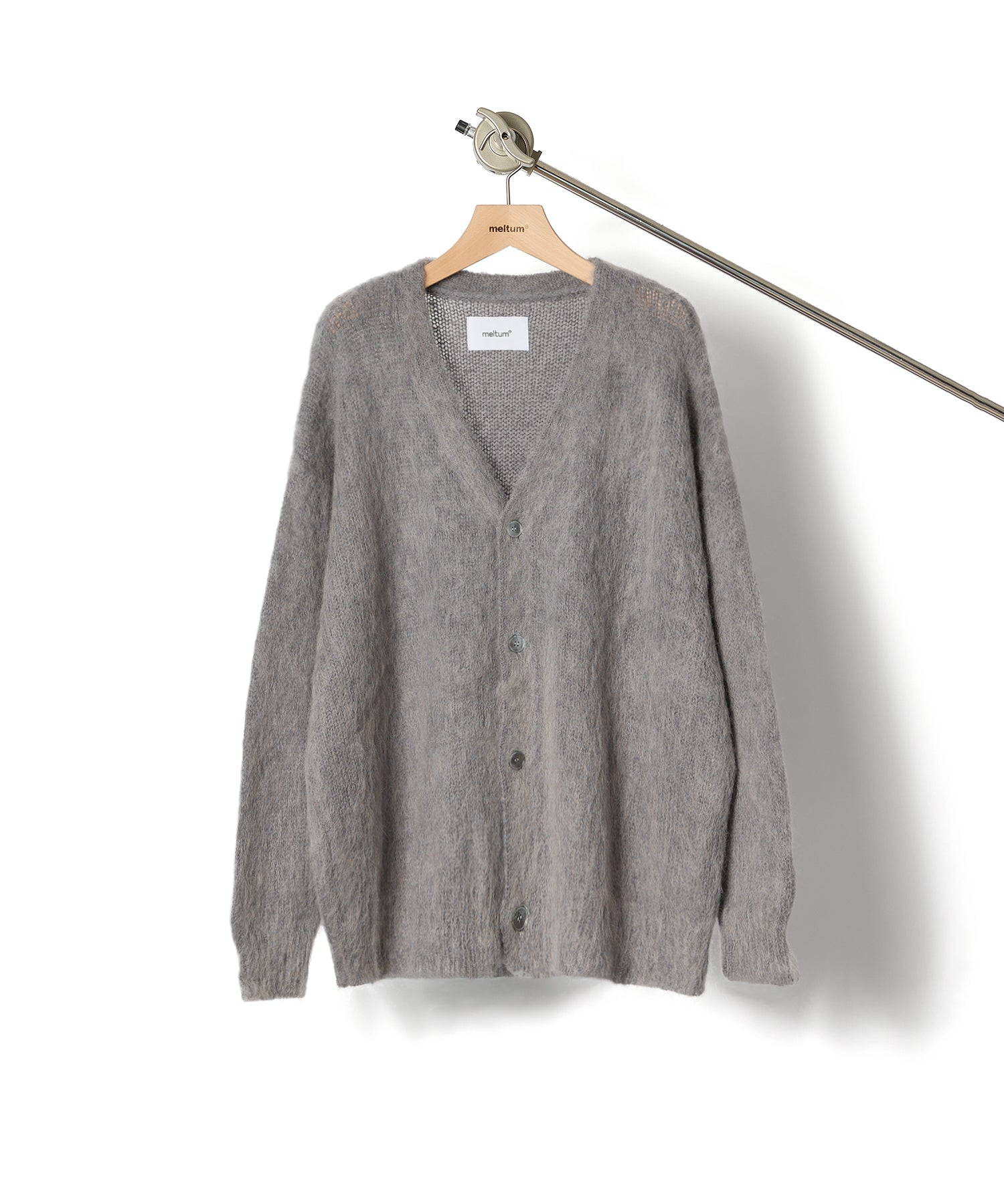 MOHAIR CARDIGAN【GREY】