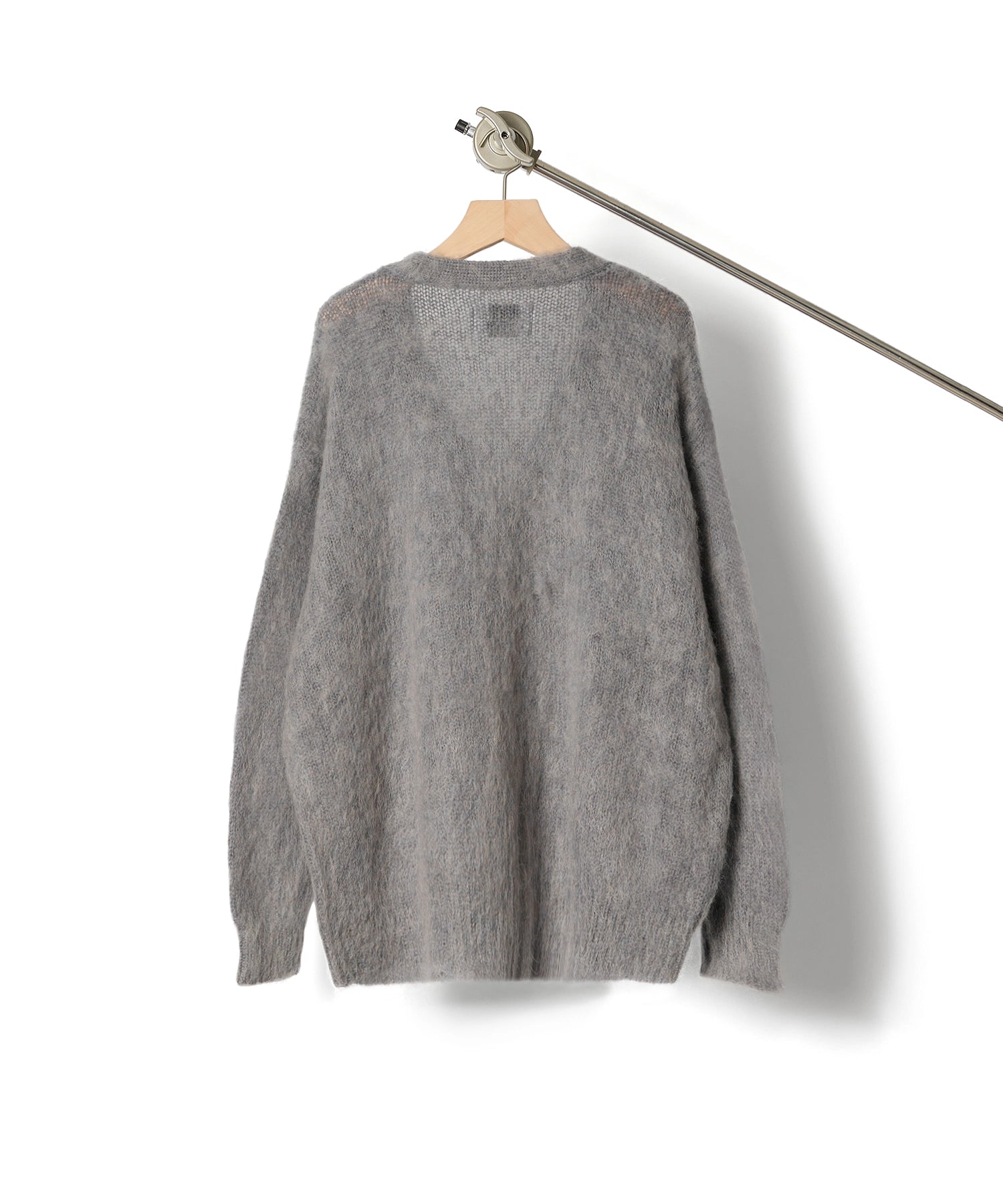 MOHAIR CARDIGAN【GREY】