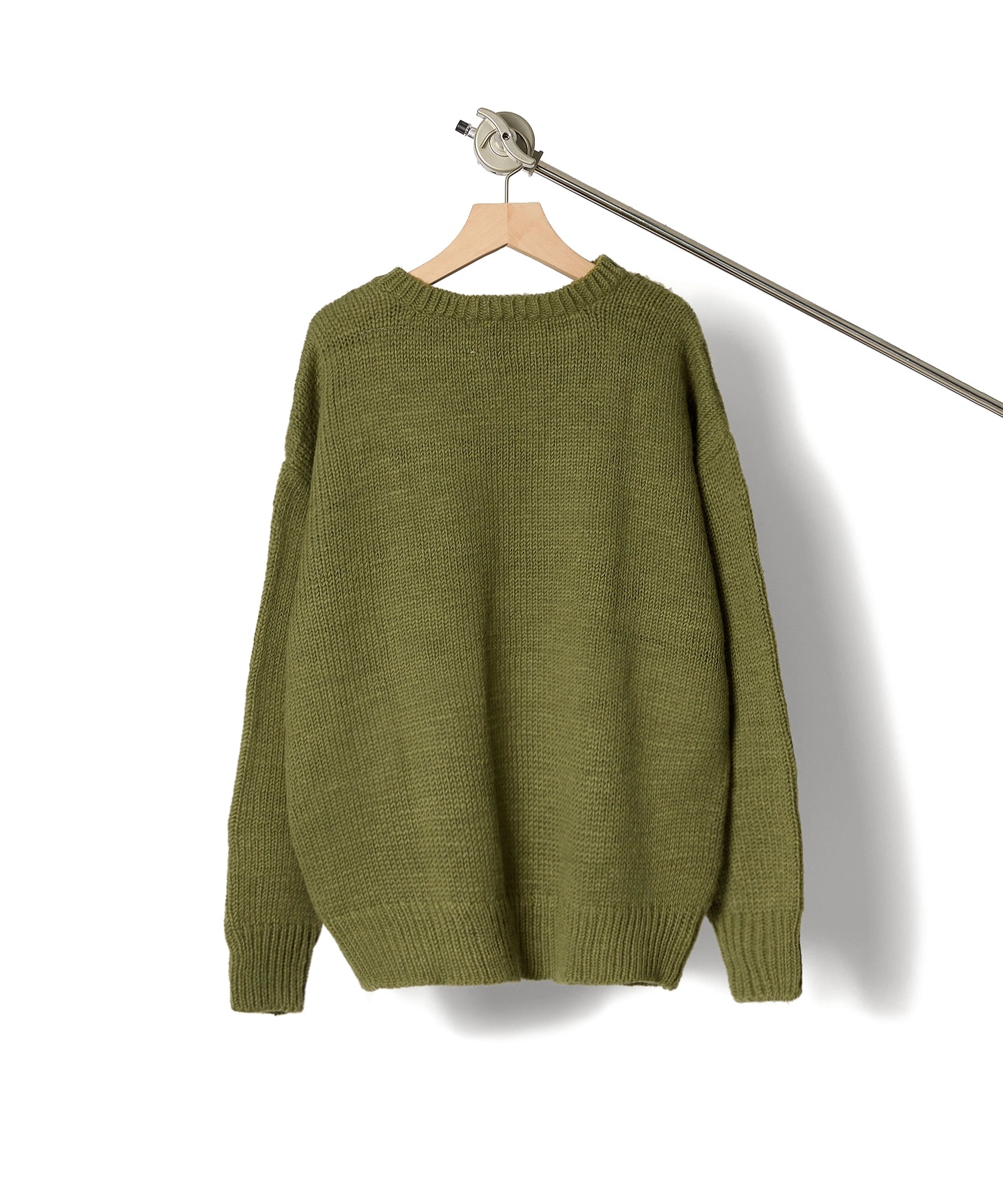 HAND KNIT (DINOSAUR) 【OLIVE】