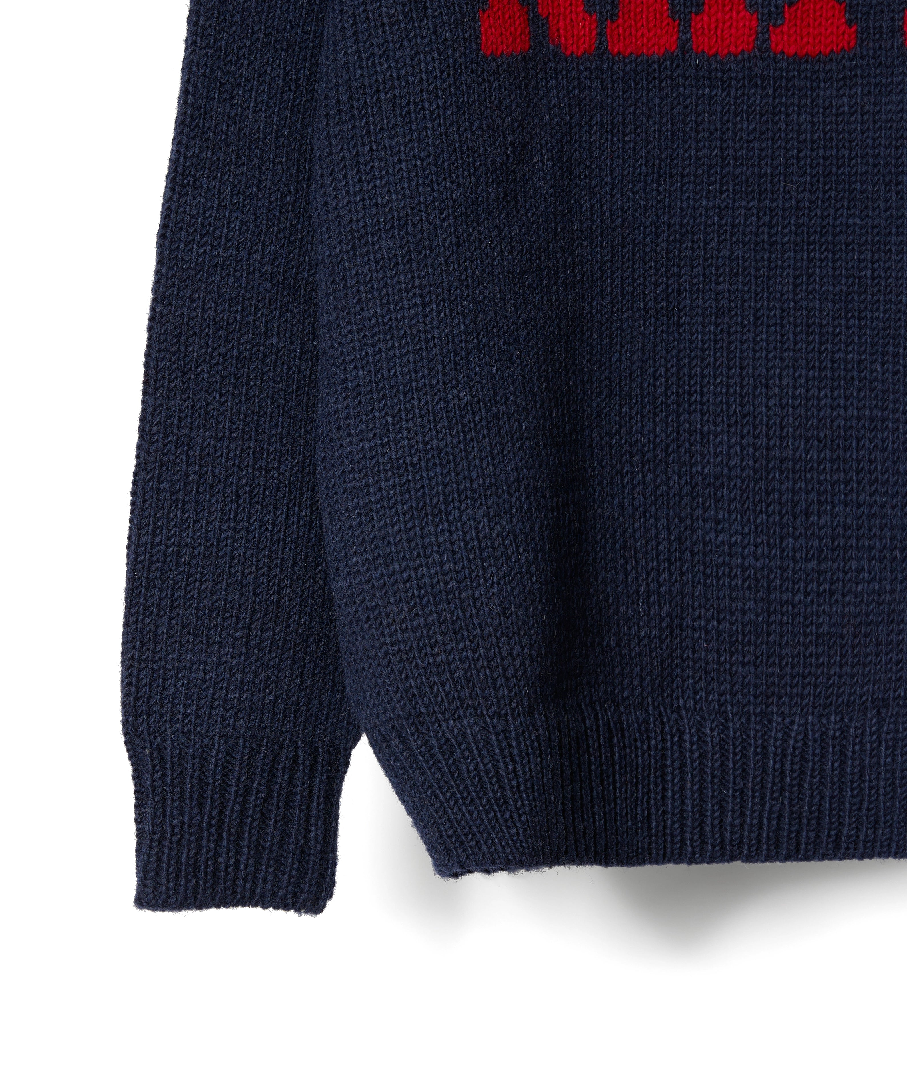 HAND KNIT (KNIT) 【NAVY】