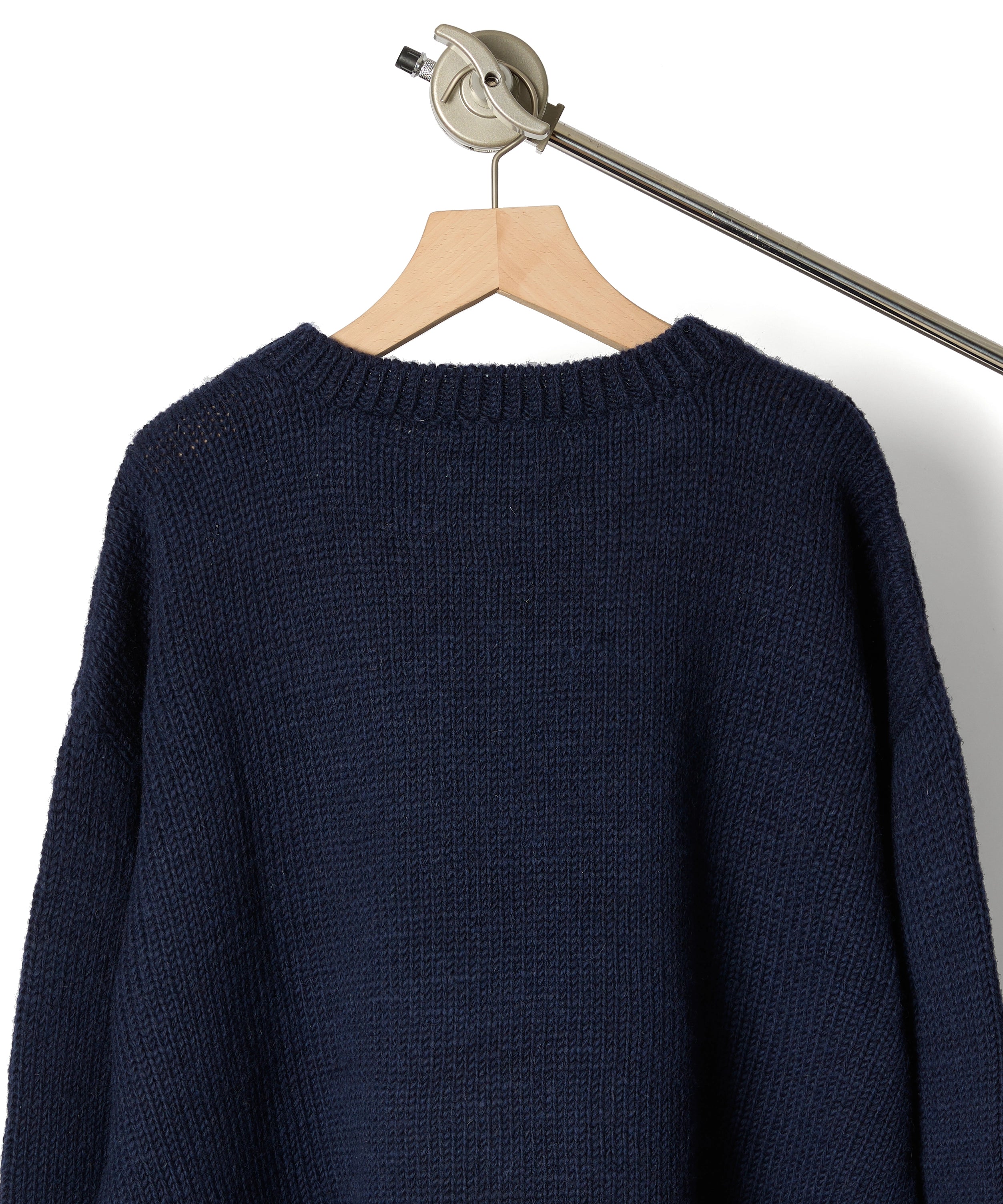 HAND KNIT (KNIT) 【NAVY】