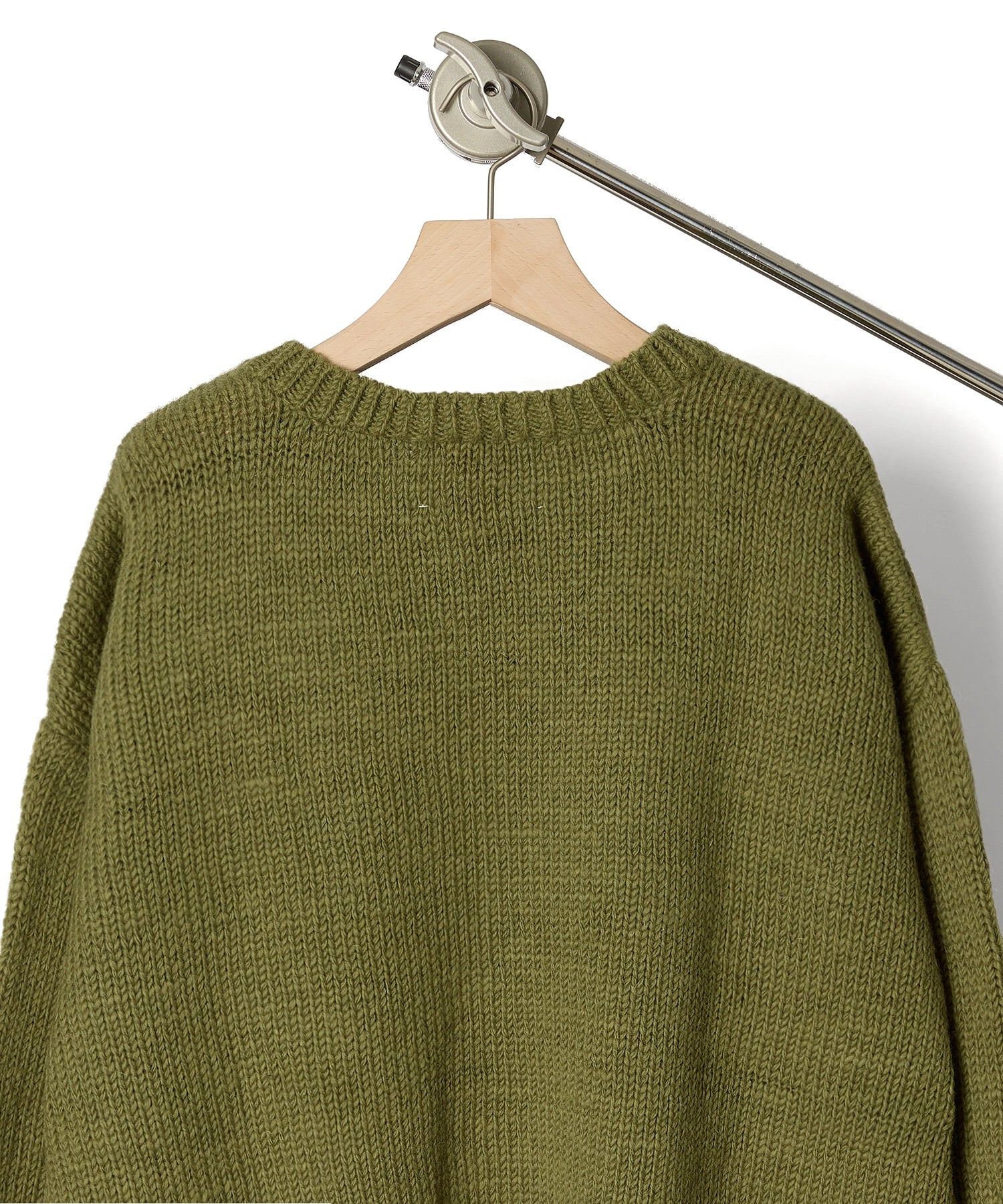 HAND KNIT (DINOSAUR) 【OLIVE】