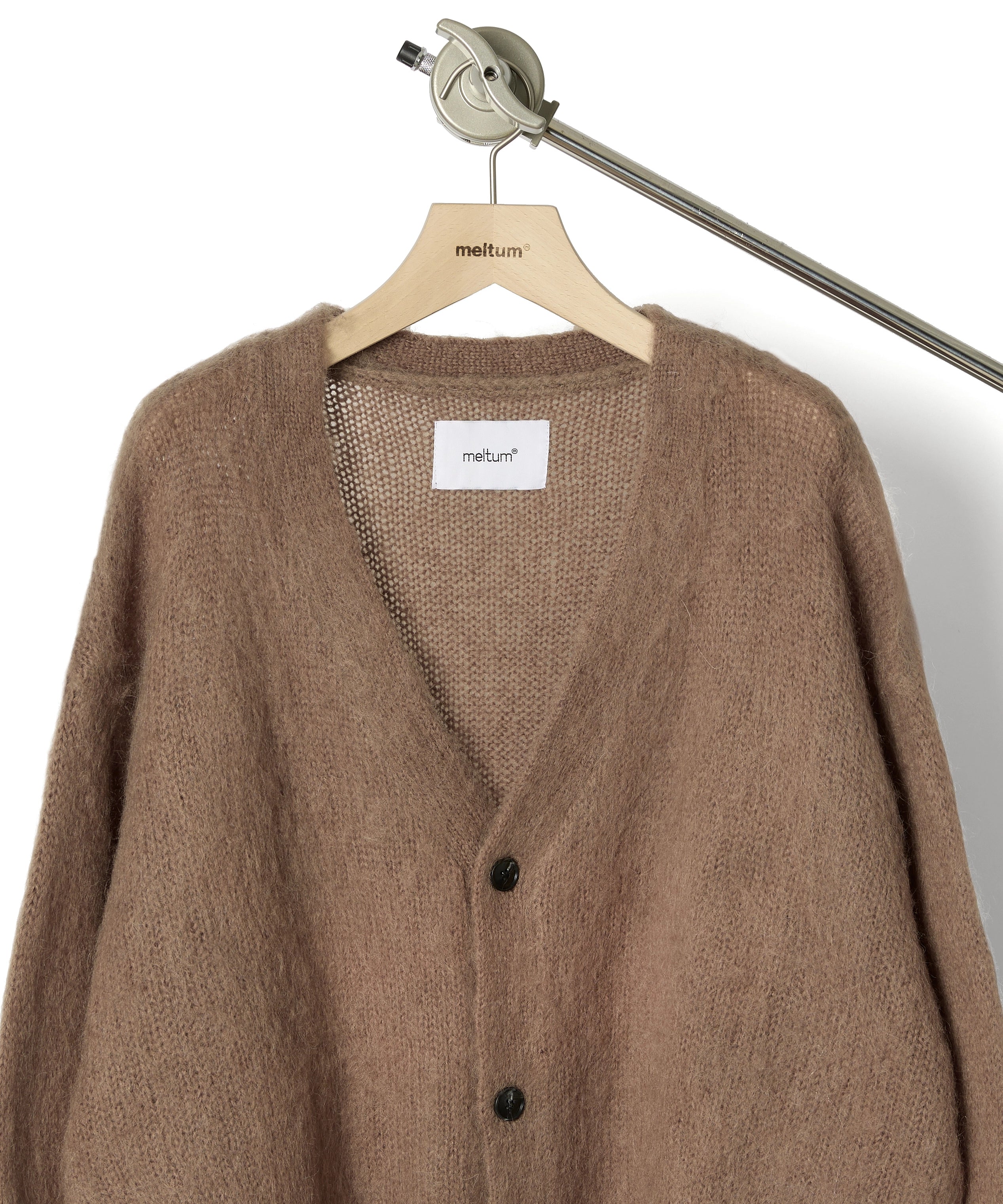 MOHAIR CARDIGAN【BROWN】