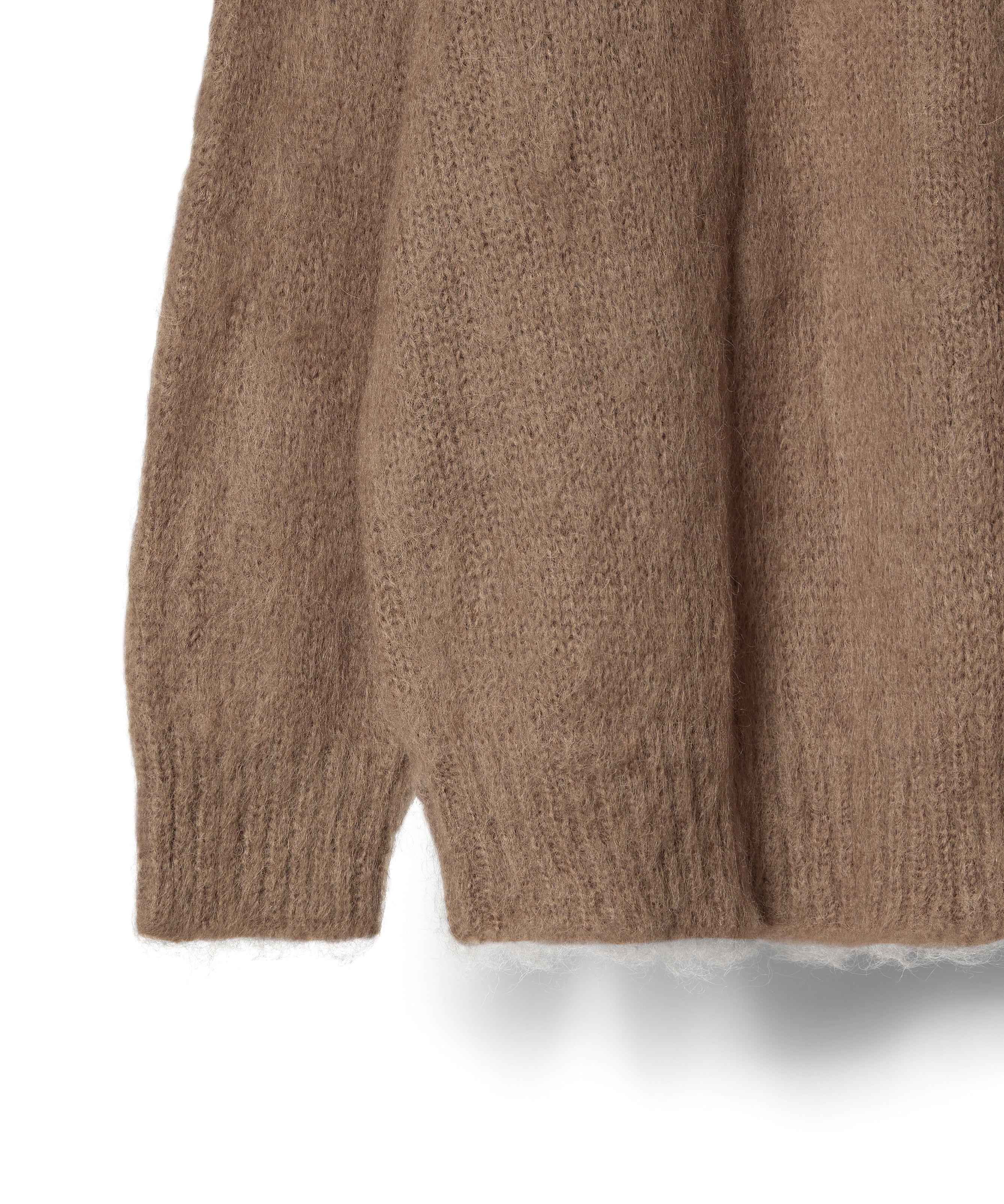 MOHAIR CARDIGAN【BROWN】