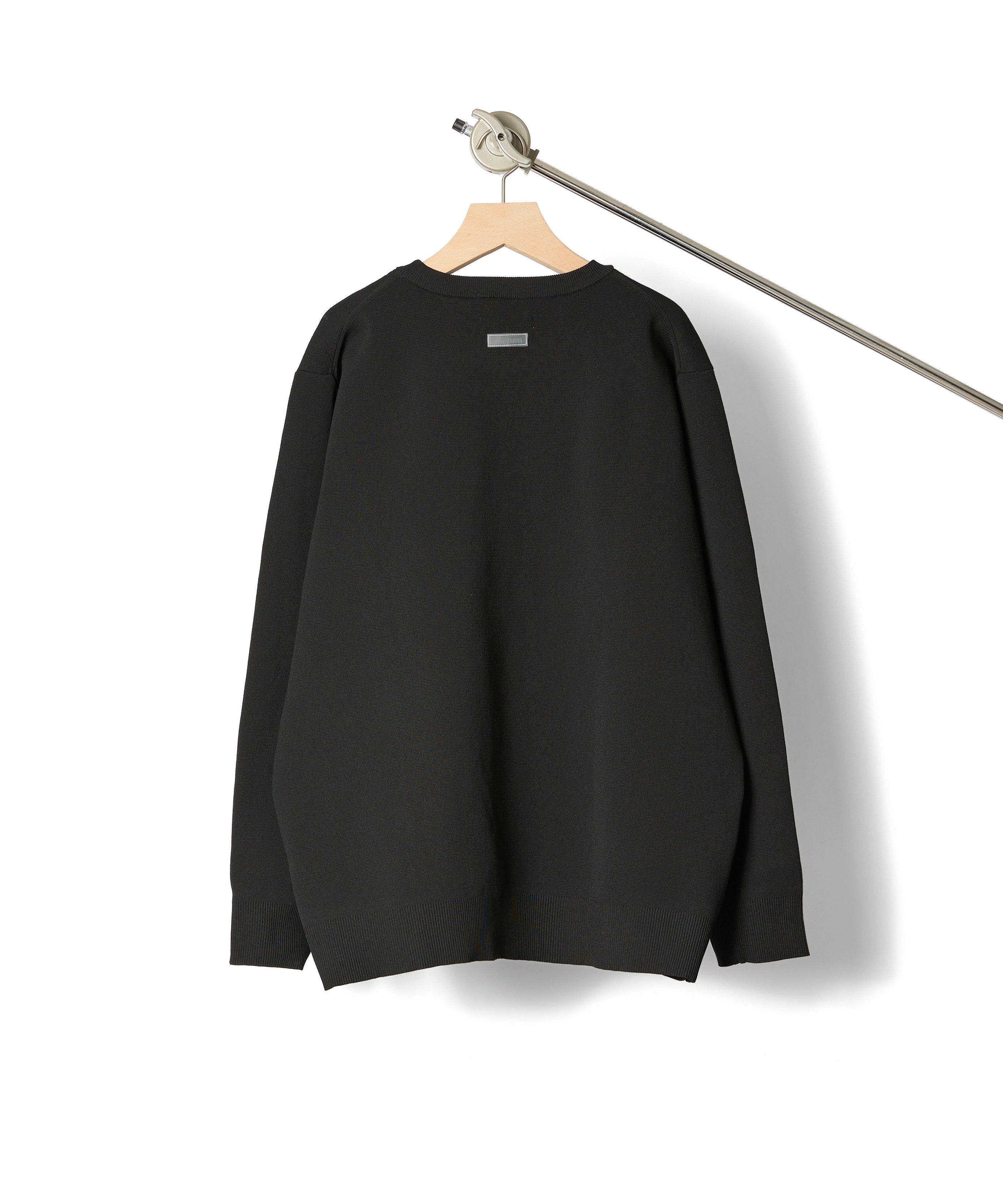 MILANO CREWNECK KNIT【BLACK】