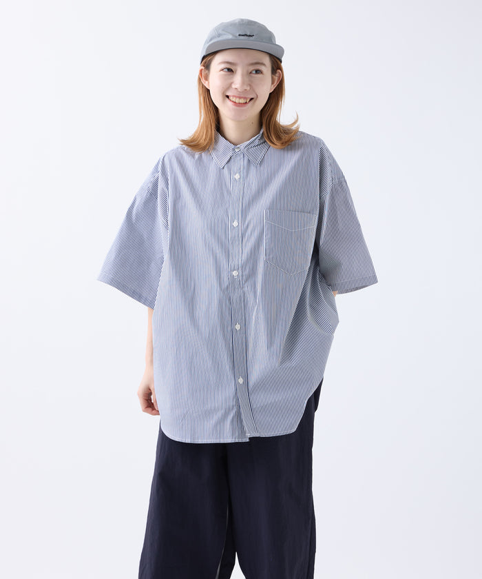 LOOSE STRIPE SHIRT S/S