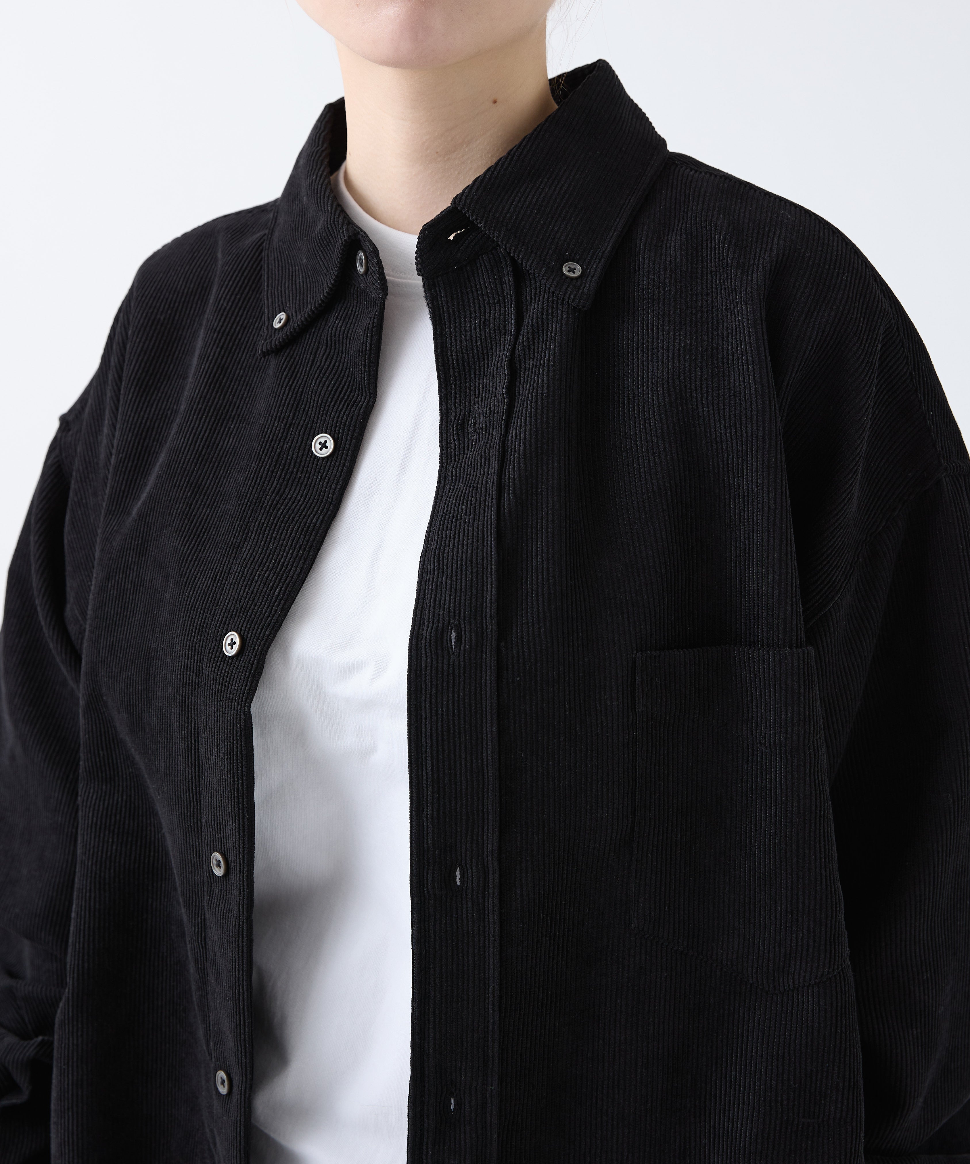 OVERSIZED CORDUROY SHIRT